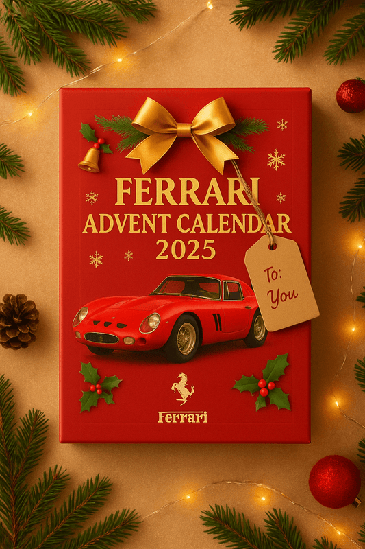 🎄 Ferrari F1 Racing Legends 2025 Adventi Naptár – Gyűjtői Kiadás 🏎️✨