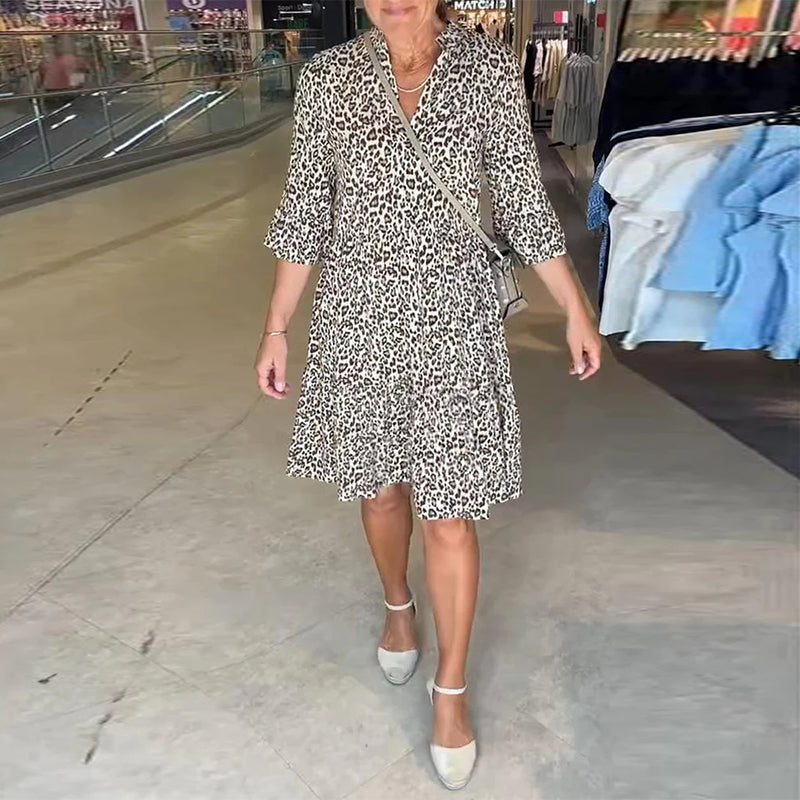 Leopárdmintás ruha