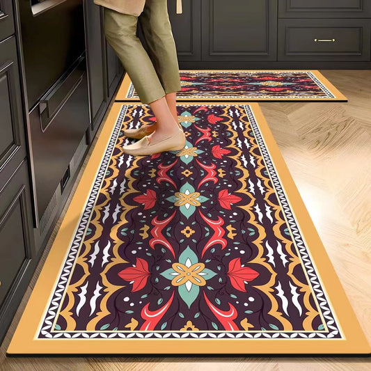 💥💥Hosszú, kovaalga sárszőnyeg, szuper nedvszívó, csúszásgátló és szennyeződés-taszító