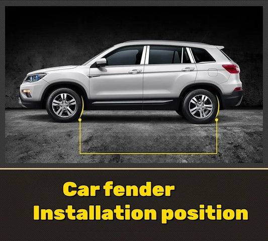 Homokfúvás elleni sárvédők hatékonyan védik autója fényezését (4 darab)