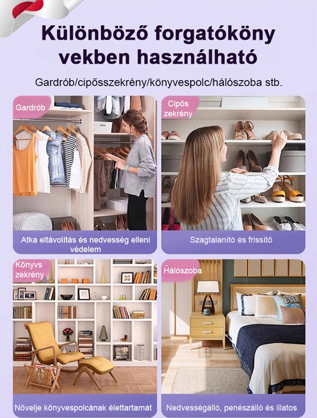 Virágillatú ház: atkaölő és fertőtlenítő illatú kámfor golyók