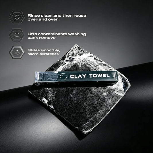 ✨Clay Towel - 12"x12" Brushed Microfiber