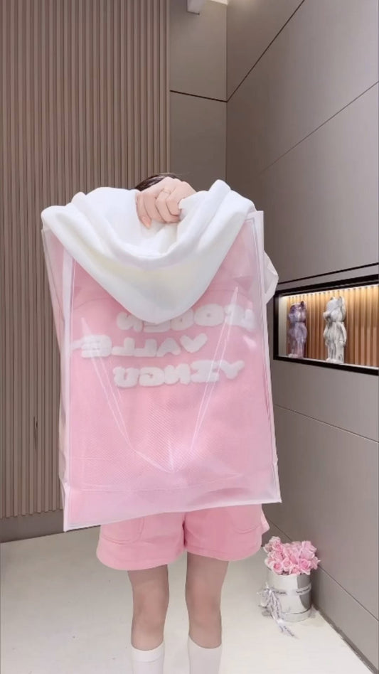 🎨Kényelmes női kapucnis Gradient farmerdzseki