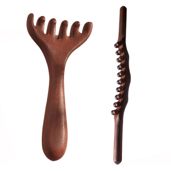 Meridian masszázsfésű hatkarmú