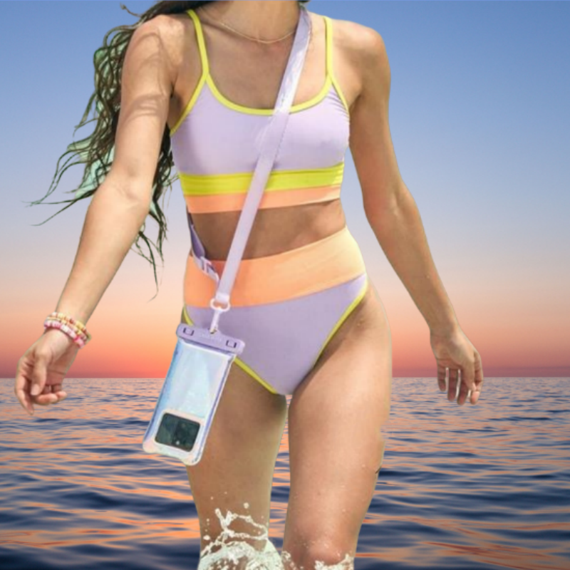 👙Magas derekú bikini szett