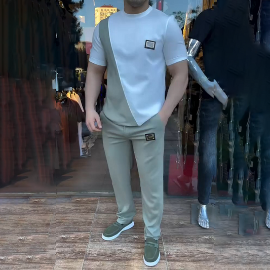 🔥 Trendek erre a nyárra! 💁♀️ Férfi felső és nadrág szett a mindennapokra