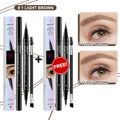 4D vízálló kétvégű szemöldökceruza