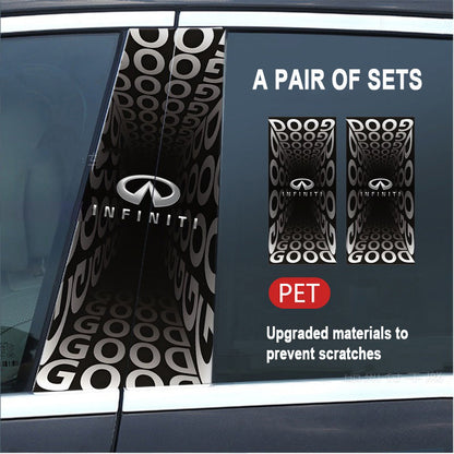 🔥Kiárusítás🔥2025-ös autó kreatív B-oszlop módosító HD védőfólia (2 db)