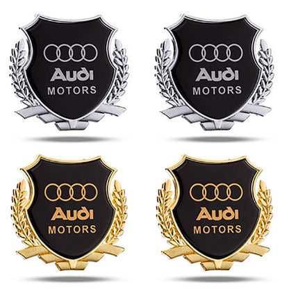 ✨3D autó fém karosszéria matrica✨2 db✨