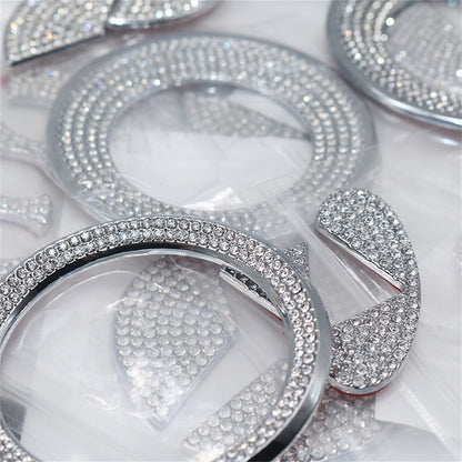 Kristály kormánykerék matrica