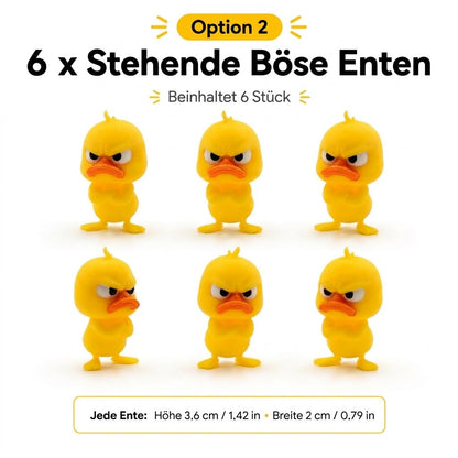 😠 Angry Duck asztali figura – Dobj fel egy vagányságot az asztalodra! 🐥