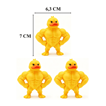 😠 Angry Duck asztali figura – Dobj fel egy vagányságot az asztalodra! 🐥