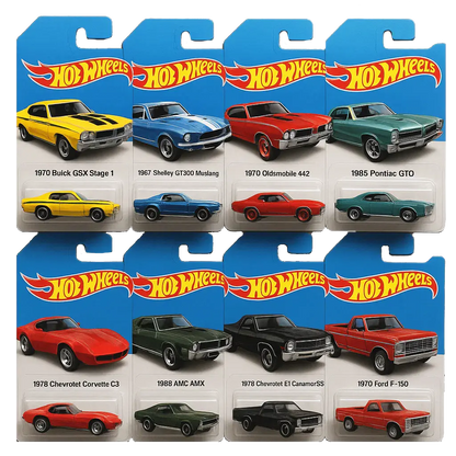 🔥Kiváló ajánlat - 50% kedvezmény🔥 - 🚗Hot Wheels Muscle játékautó adventi naptár - 24 nap 2025🎄