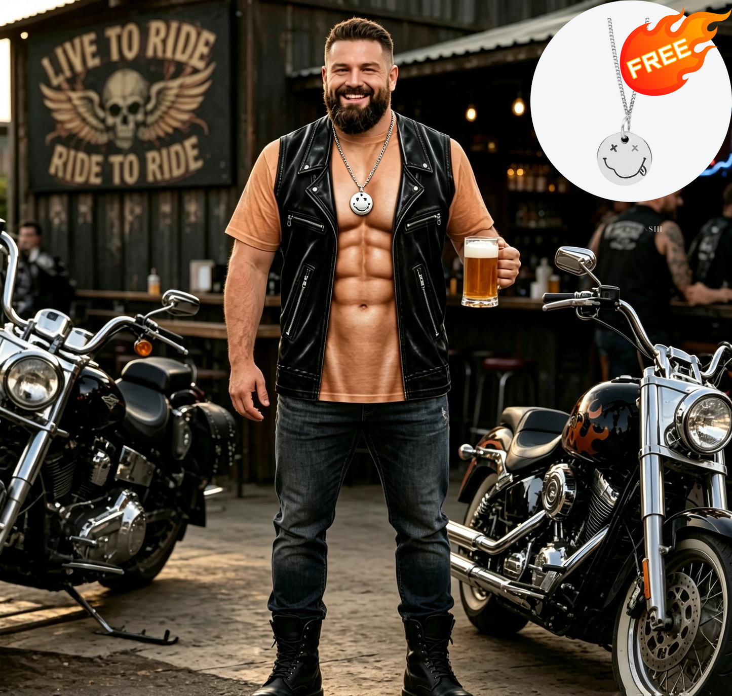 📢📢 50% kedvezmény!! ⏰Férfi vicces, izomnyomatos póló