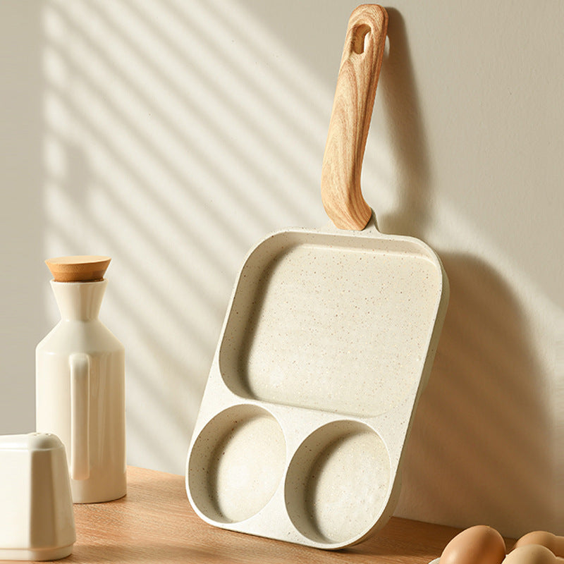 4 az 1-ben tapadásmentes serpenyő: tökéletes tojáshoz, szalonnához és hamburgerhez