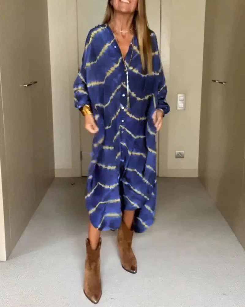 Kathiadress nagyméretű bő hosszú szoknya digitális nyomtatással