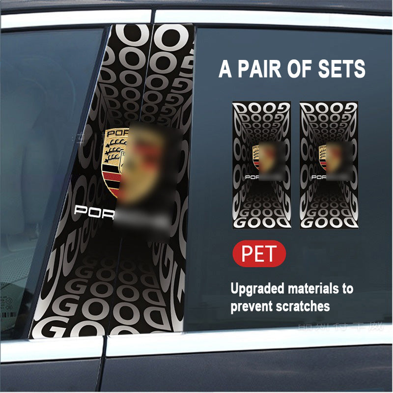 🔥Kiárusítás🔥2025-ös autó kreatív B-oszlop módosító HD védőfólia (2 db)