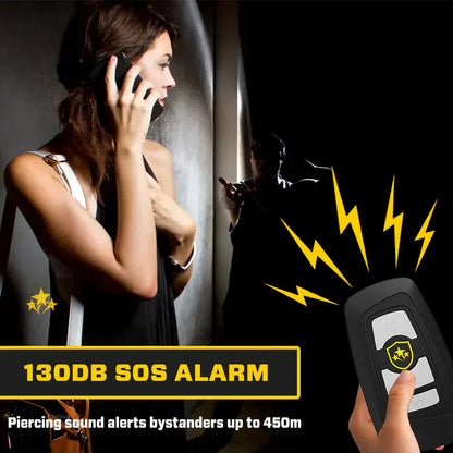 🔥 ⚡️ VOLTIC V77 3 az 1-ben sokkoló, zseblámpa és riasztó autós kulcstartó