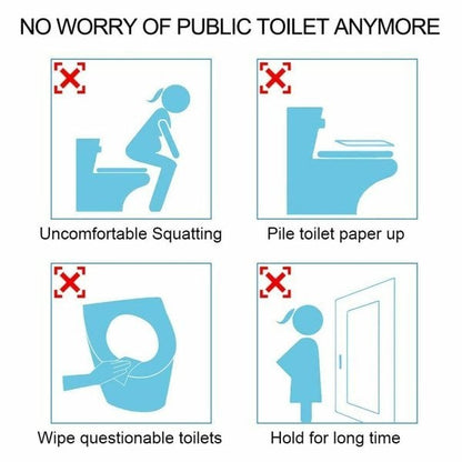 🛡️ Az egészségért! 🌿 Biológiailag lebomló egyszer használatos műanyag vécéülke-védő 🥰