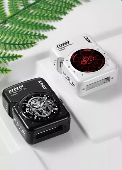 Okos Zippo öngyújtó érintőképernyővel