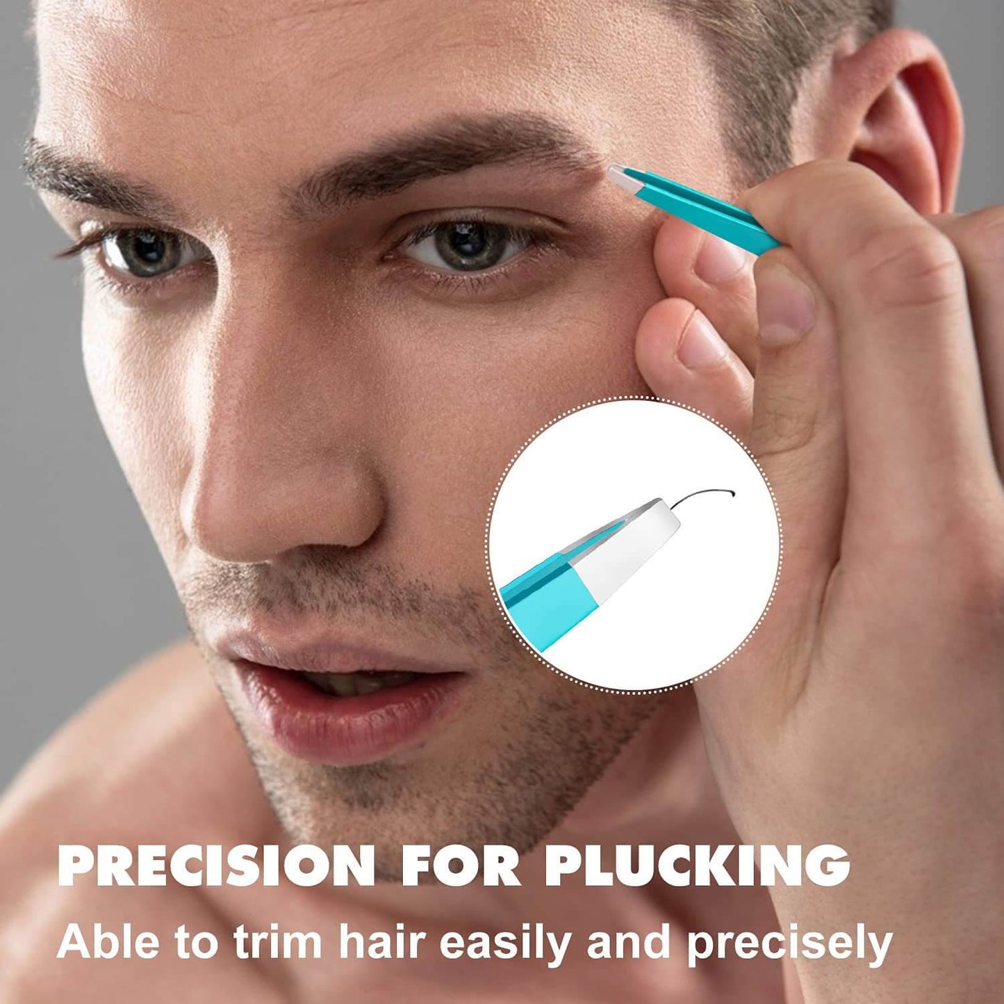 🙌Többcélú rozsdamentes acél szemöldökcsipesz készlet