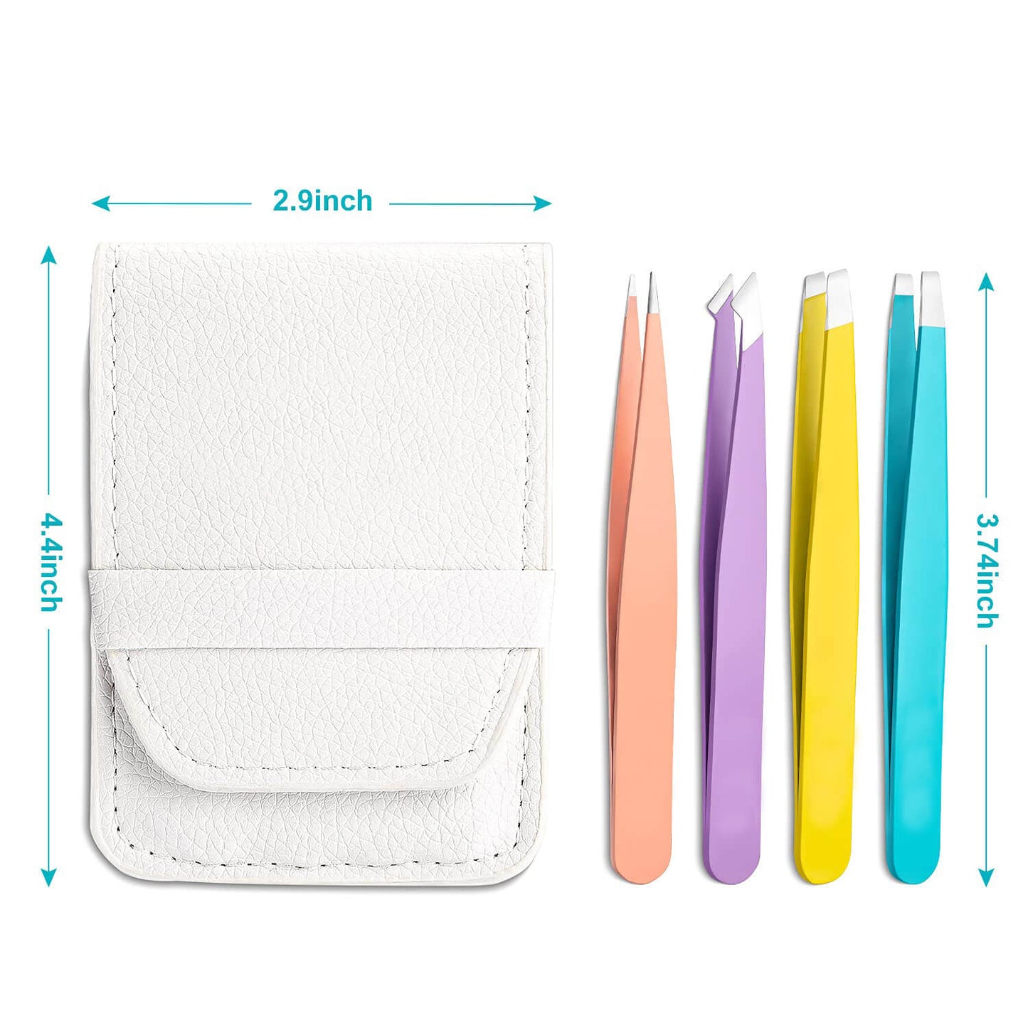 🙌Többcélú rozsdamentes acél szemöldökcsipesz készlet