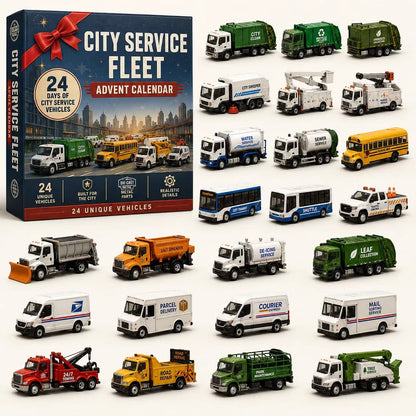 🚧Építsd fel a flottagyűjteményt! 24 napos járműadventi naptár sorozat | ✨Minden reggel új kaland