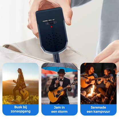 🎸Mini hordozható elektromos gitár erősítő készlet