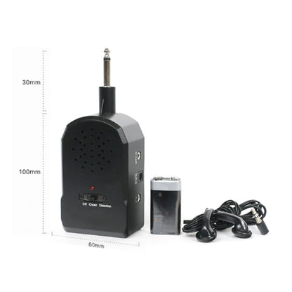 🎸Mini hordozható elektromos gitár erősítő készlet