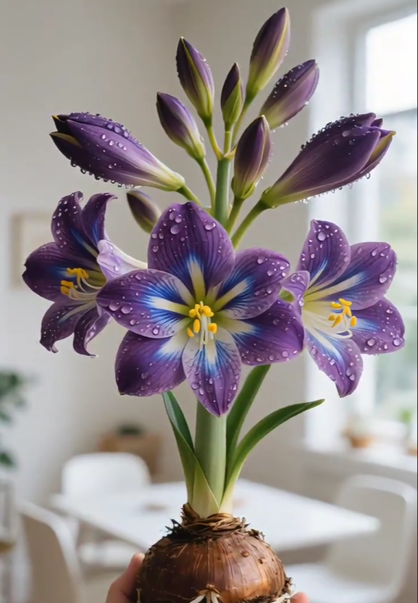 Illatos amarillisz hagymái dupla szirmokkal