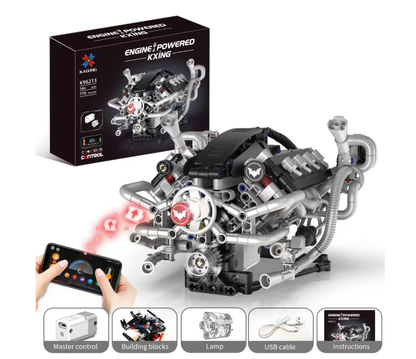 🔥 Dübörgő V8-as motor!