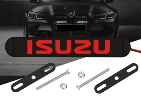 Forró akció ✨50% kedvezmény ✨Stílusos, hangulatos LED lámpa logóval az autó középső hűtőrácsára