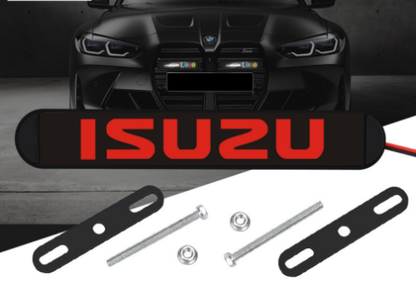 Forró akció ✨50% kedvezmény ✨Stílusos, hangulatos LED lámpa logóval az autó középső hűtőrácsára