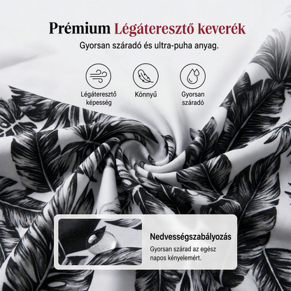 👗🌊Kétrészes női fürdőruha – felső + rövidnadrág | Ingszerű kivitel, nagy méretekben