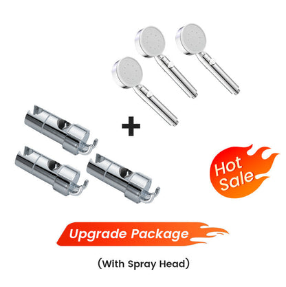 🔥A legkönnyebben használható🔥Szerszám nélkül felszerelhető zuhanyrúd és zuhanyfej.