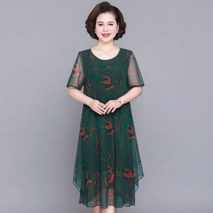 🌺Elegáns, bő sifon ruhák plus size méretekben
