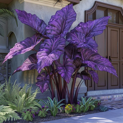 Északi zafír alokázia hagymák - Óriás🍃 Alakítsa át otthonát trópusi fenséggel