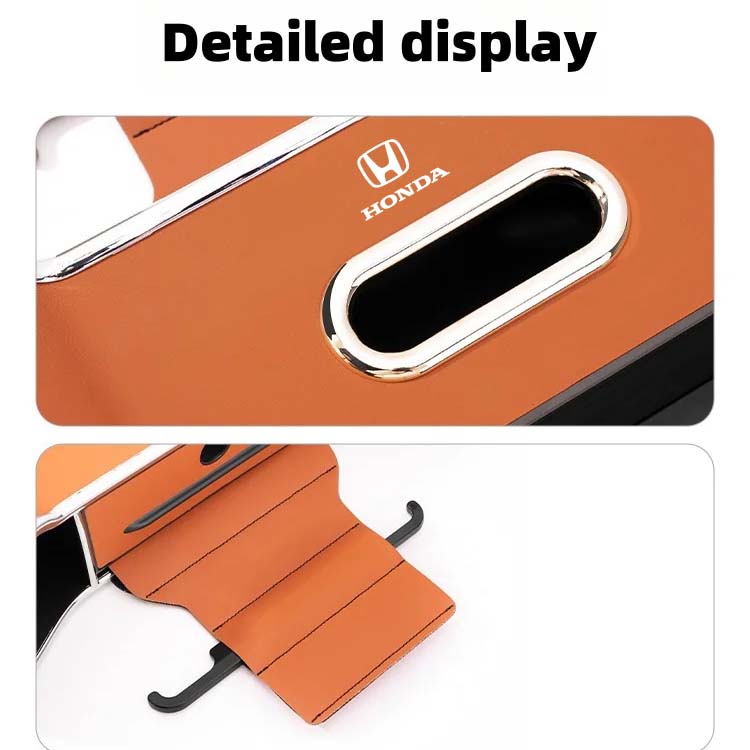 Többfunkciós tárolórekesz az autósülés háttámlájába