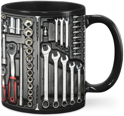 ⚡CYBER HÉTFŐI AKCIÓ🔧⚡Mechanikus Szerszámosláda Bögre🍵