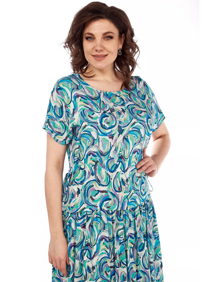 🔥Legjobb akció🔥🌺Nyári sifon ruha mintával👗