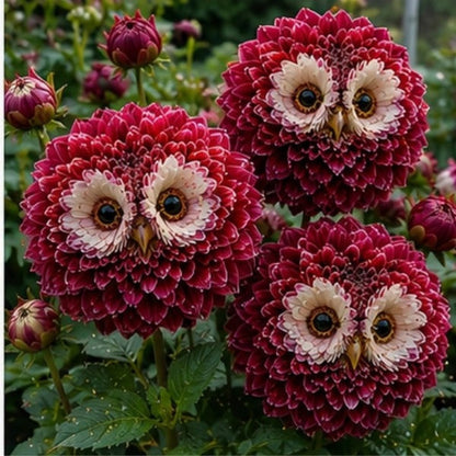✨ Varázslatos növények 🦉 Ismerd meg a bagolyszemű dália hagymáit
