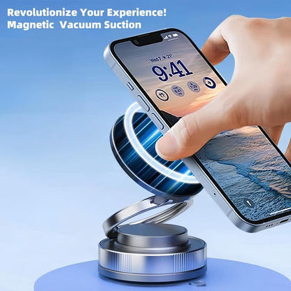 🔥Vásárolj többet, spórolj többet🔄360°-ban állítható mágneses vákuumos telefontartó📱🚗