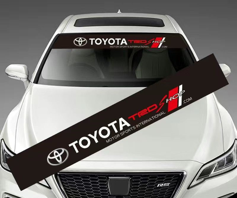 🔥Autó napellenző matrica