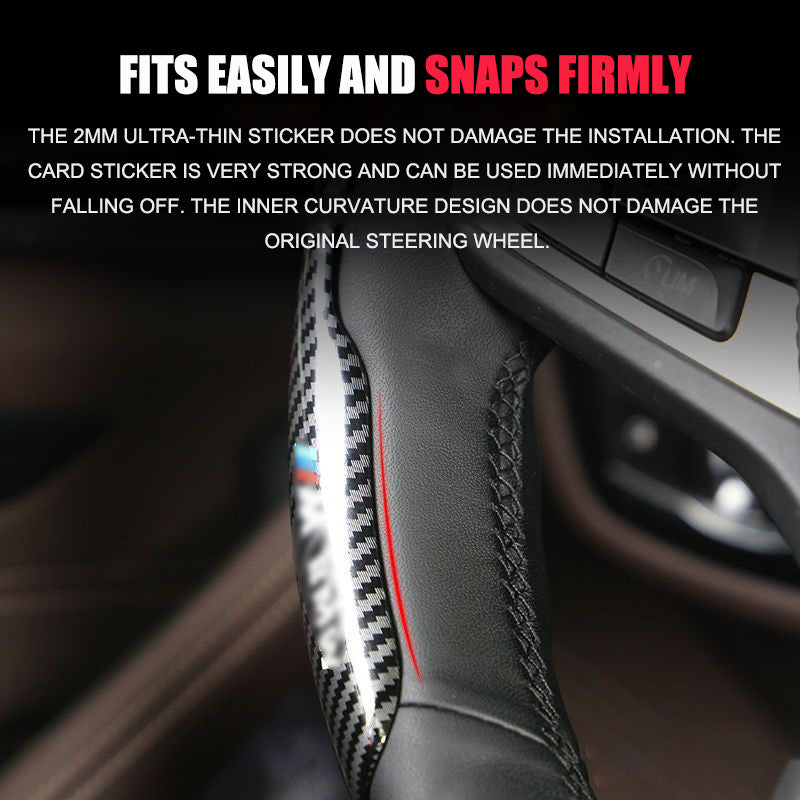 🔥Új univerzális karbon kormánykerék borítás (2 db)❗Minden modellhez illik