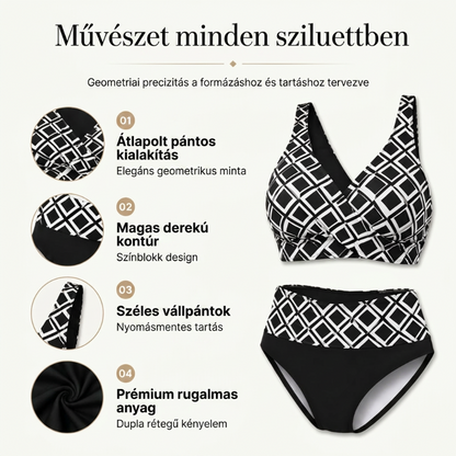 👙🌊Női magas derekú kétrészes bikini szett