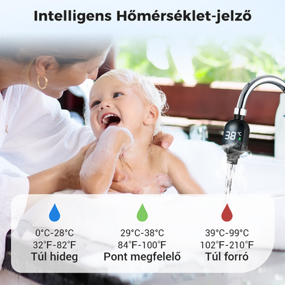 💧Zuhanyhőmérő🌡️ Nincs több találgatás – azonnali hőmérséklet! 🚿
