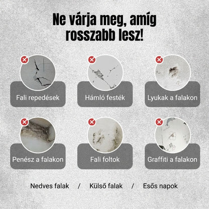 🛡Vízálló és penészálló faljavító paszta🌿