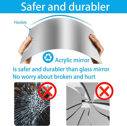 Tükör, ami nem törik - öntapadós tükörfóliák🥰❤️