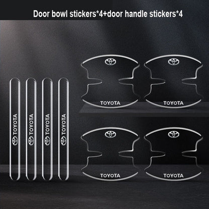 Sűrűsített autóajtó ragasztó logóval ✨8 db✨