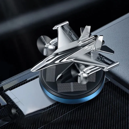 Autó aromaterápiás napelemes repülőgép autódekorációk